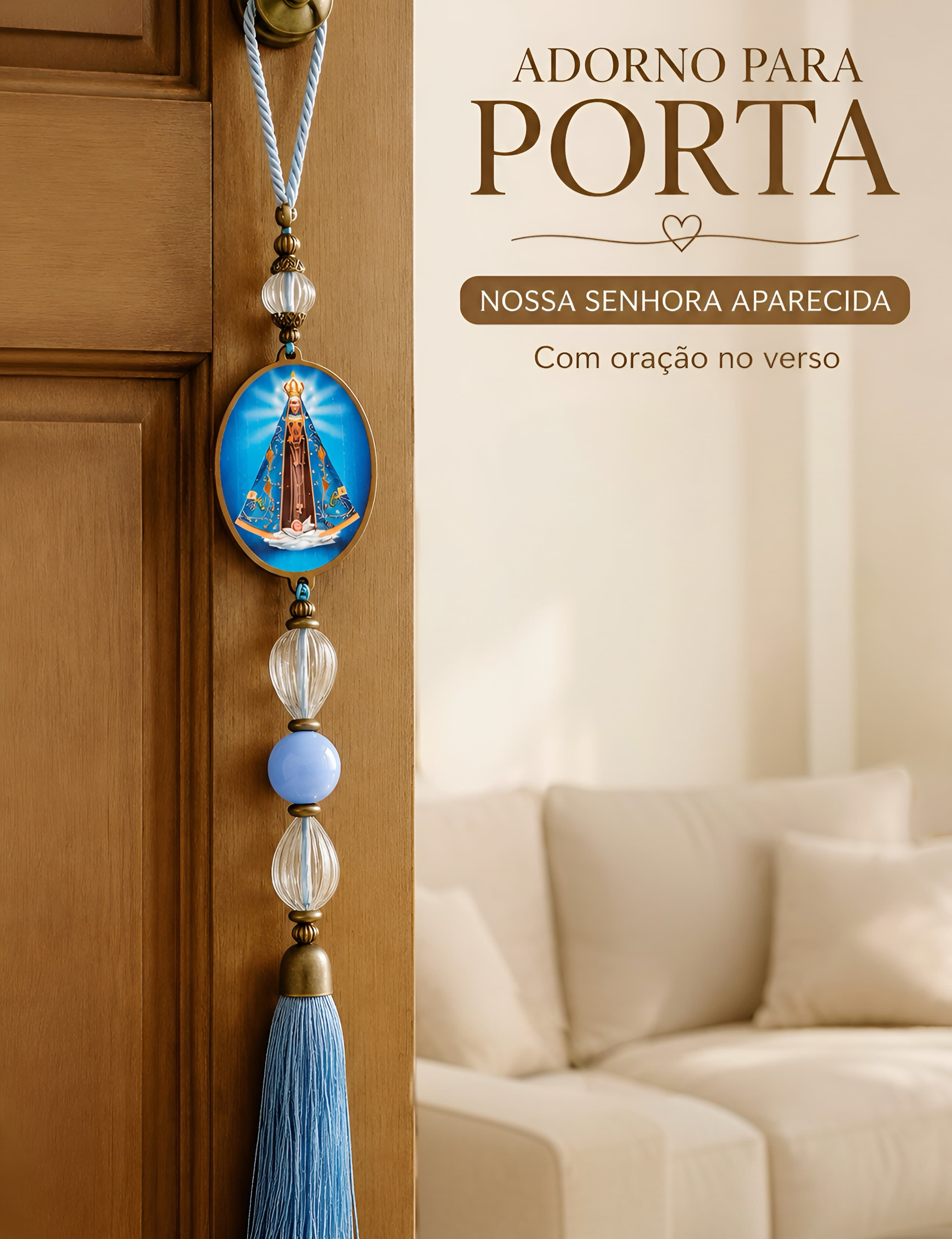 Enfeite de Porta Nossa Senhora Aparecida
