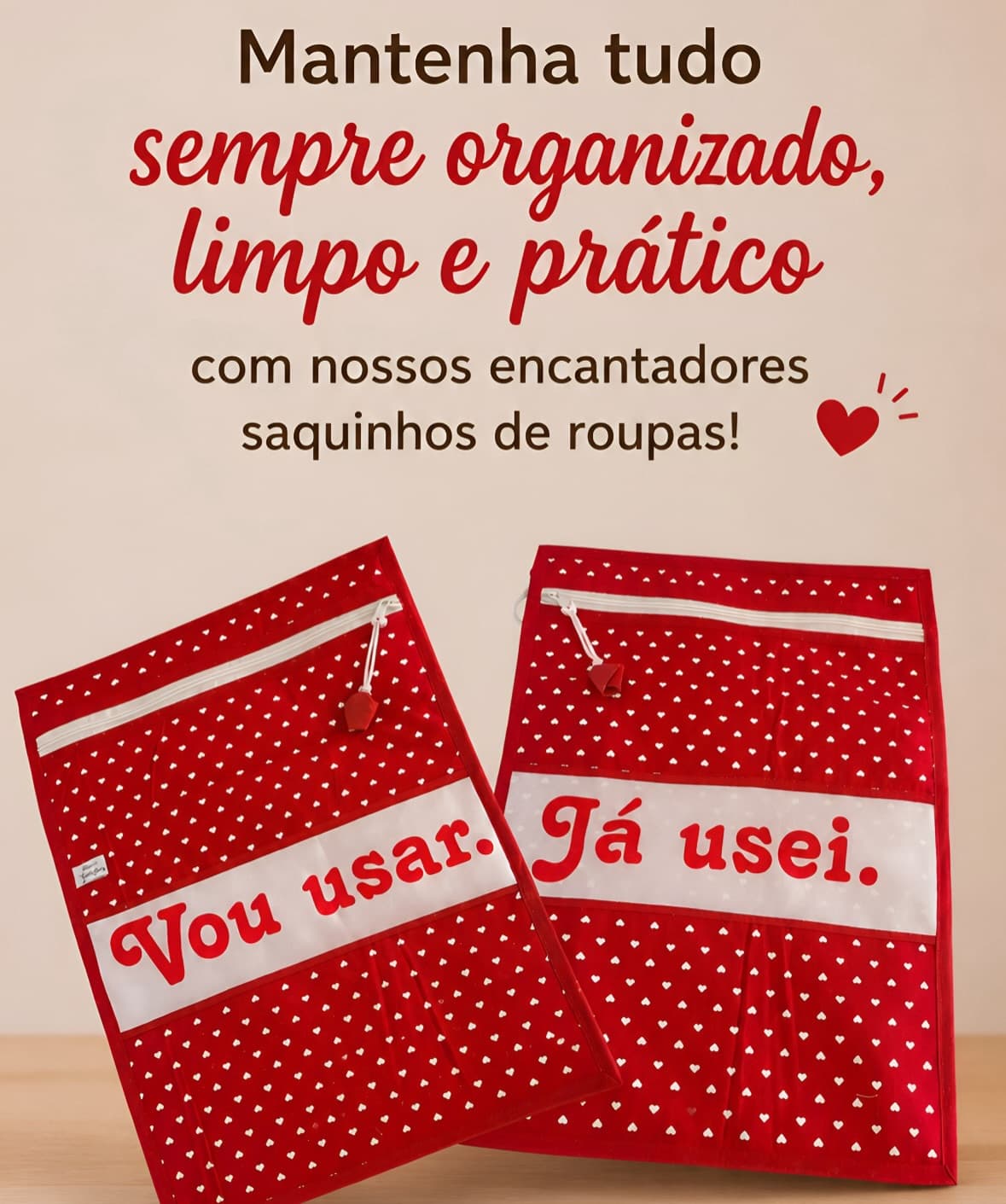 Saquinhos Organizadores Personalizados