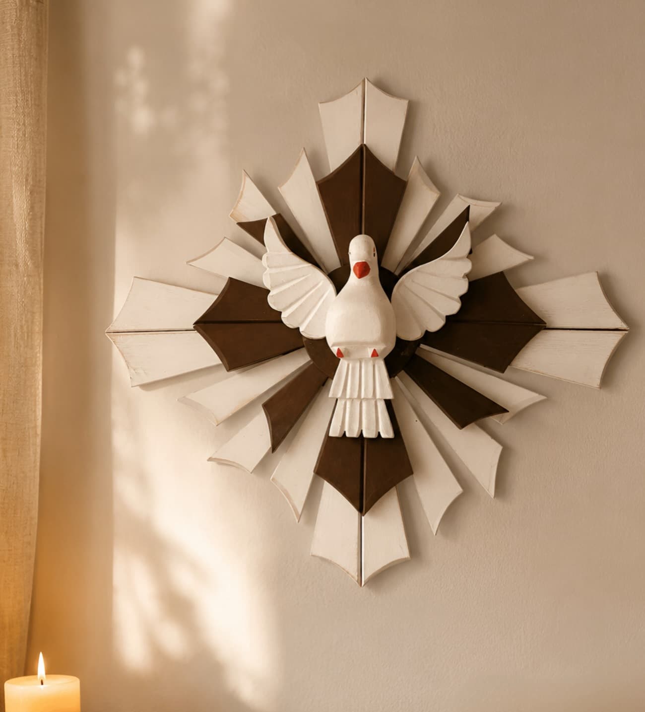 Divino Espírito Santo com Resplendor Duplo